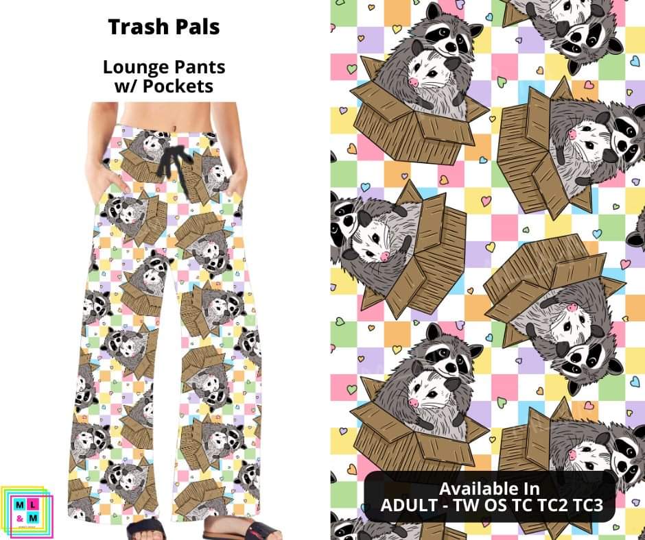 Trash Pals Full Length Lounge Pants by ML&M