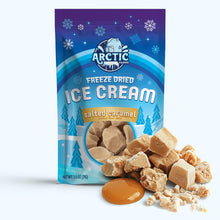 Load image into Gallery viewer, Freeze Dried Ice Cream That Does Not Melt (Bits) Salted Caramel