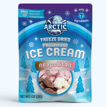 Load image into Gallery viewer, PREMIUM Freeze Dried Ice Cream * Only 5 Ingredients * Neapolitan