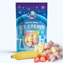 Load image into Gallery viewer, Freeze Dried Ice Cream That Does Not Melt (Bits) Strawberry Banana Mix
