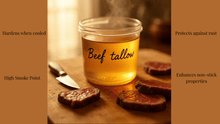 Load image into Gallery viewer, Tallow Cast Iron Seasoning