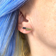 Load image into Gallery viewer, Teeny Tiny 1/2" Chef's Knife Earrings in Gold