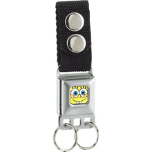 Load image into Gallery viewer, Keychain - Sponge Bob Face CLOSE-UP Full Color